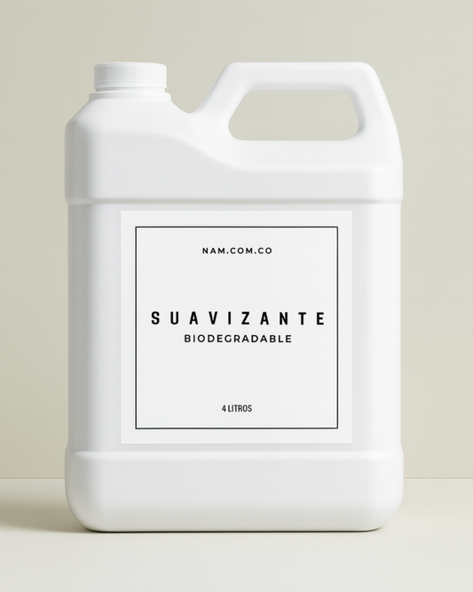 Suavizante biodegradable para ropa